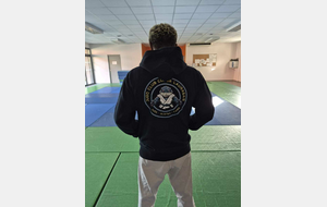 Veste zippée bleu marine